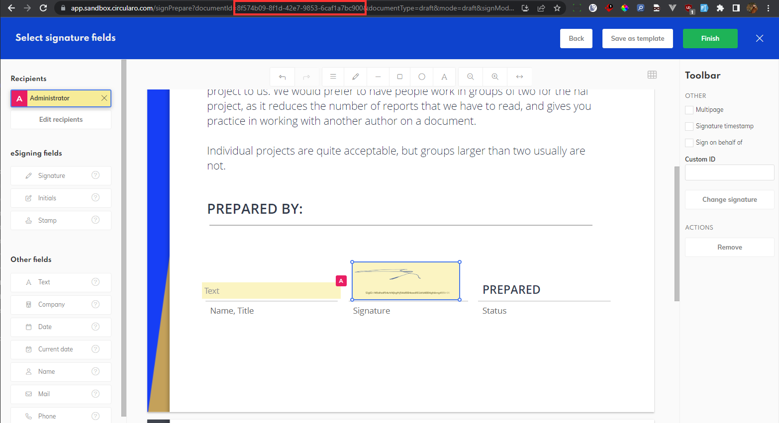 UI Get ID